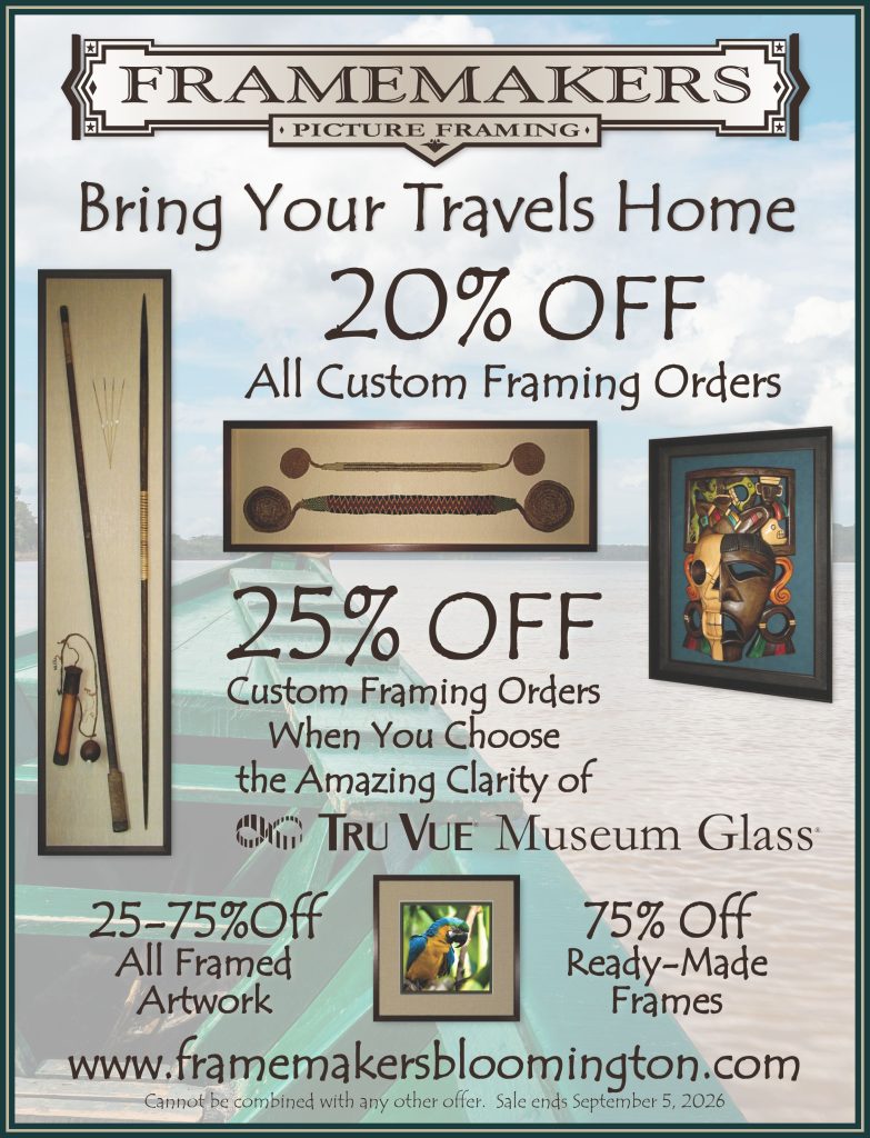 Sale flyer for August